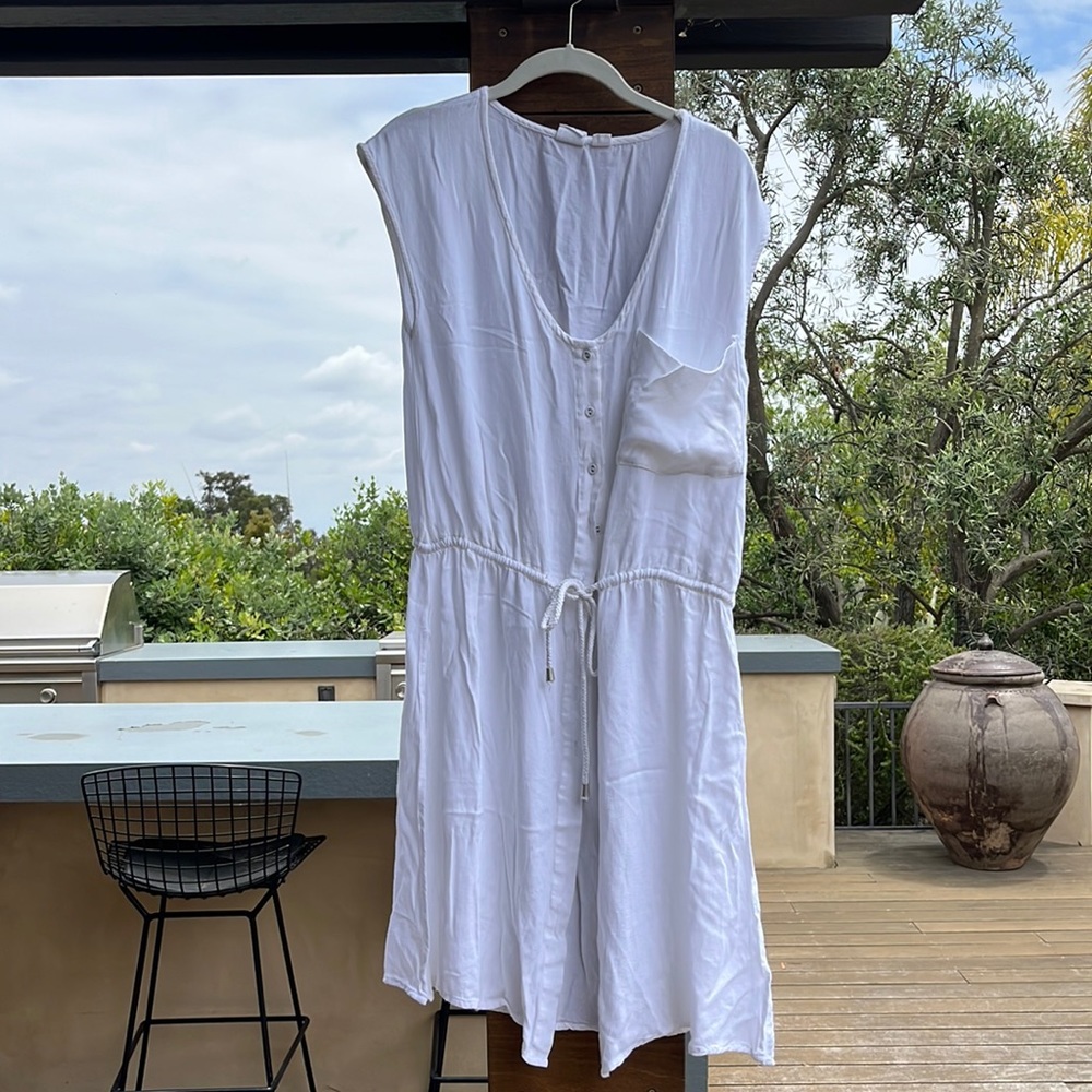 Some Days Lovin white summer Midi dress